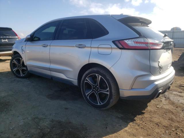 2FMPK4AP0KBB01077 - 2019 FORD EDGE ST SILVER photo 2