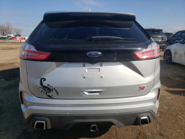 2FMPK4AP0KBB01077 - 2019 FORD EDGE ST SILVER photo 6