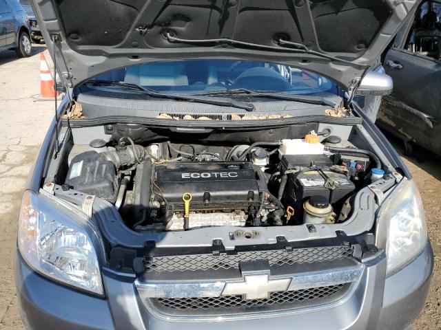 KL1TD56E89B637339 - 2009 CHEVROLET AVEO LS 灰色 照片 11