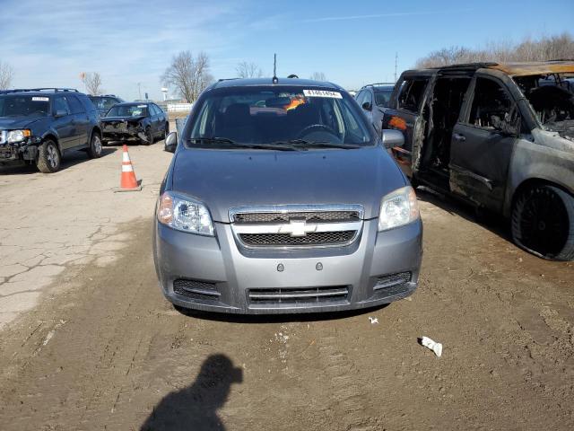 KL1TD56E89B637339 - 2009 CHEVROLET AVEO LS 灰色 照片 5