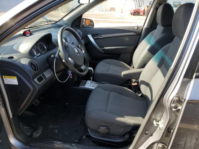 KL1TD56E89B637339 - 2009 CHEVROLET AVEO LS 灰色 照片 7