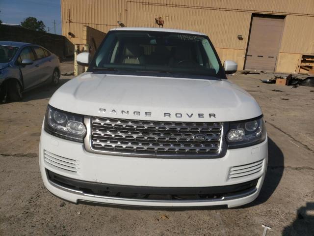 SALGS2WF0EA194863 - 2014 LAND ROVER RANGE ROVE HSE WHITE photo 5