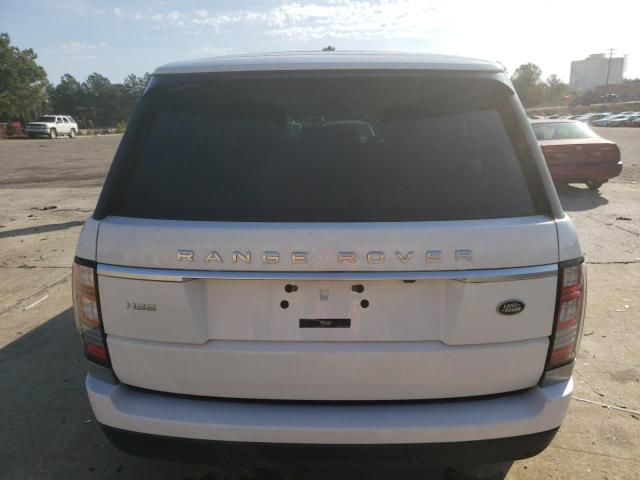 SALGS2WF0EA194863 - 2014 LAND ROVER RANGE ROVE HSE WHITE photo 6