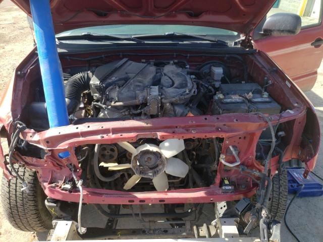 5TEUU42N68Z576547 - 2008 TOYOTA TACOMA ACCESS CAB Марун фото 11