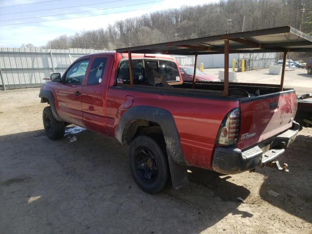 5TEUU42N68Z576547 - 2008 TOYOTA TACOMA ACCESS CAB Марун фото 2