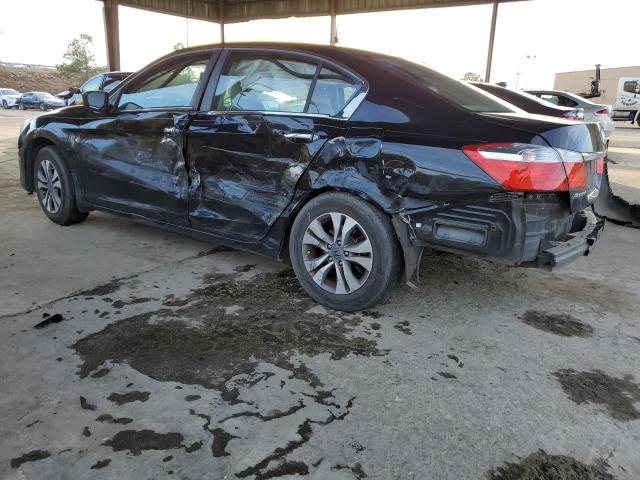 1HGCR2F30FA164837 - 2015 HONDA ACCORD LX BLACK photo 2