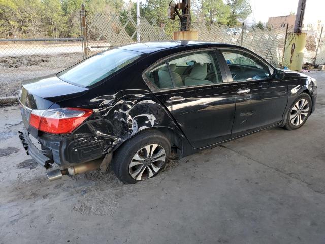 1HGCR2F30FA164837 - 2015 HONDA ACCORD LX BLACK photo 3