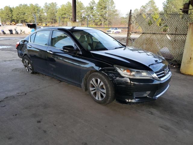 1HGCR2F30FA164837 - 2015 HONDA ACCORD LX BLACK photo 4