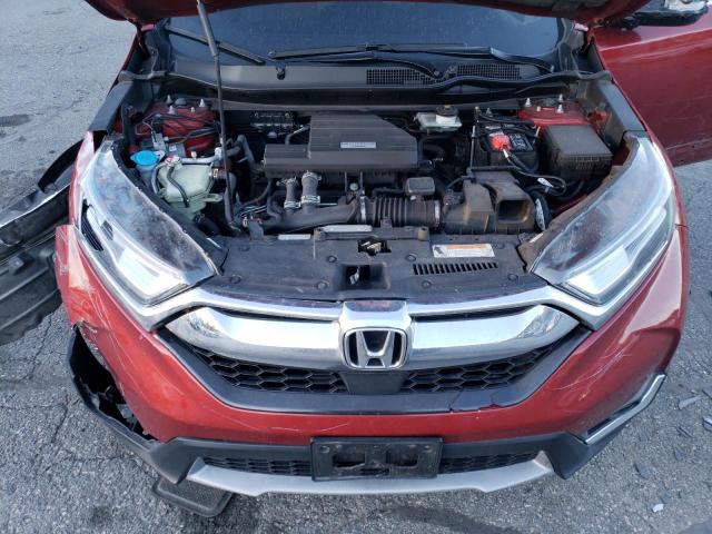 5J6RW2H90HL000864 - 2017 HONDA CR-V TOURING RED photo 12