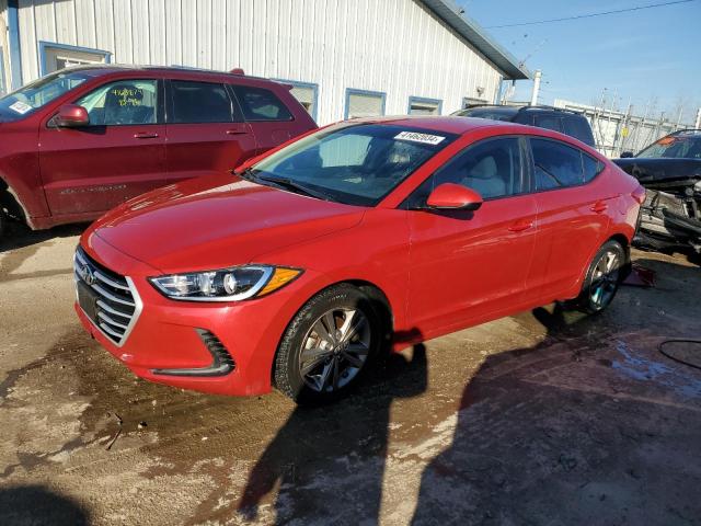 5NPD84LF2JH331071 - 2018 HYUNDAI ELANTRA SEL RED photo 1