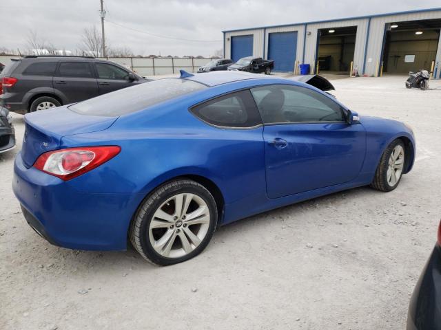 KMHHU6KH2AU004537 - 2010 HYUNDAI GENESIS CO 3.8L BLUE photo 3