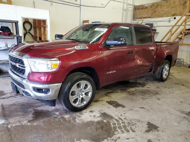 1C6RRFFG3PN571295 - 2023 RAM 1500 BIG HORN/LONE STAR BURGUNDY photo 1