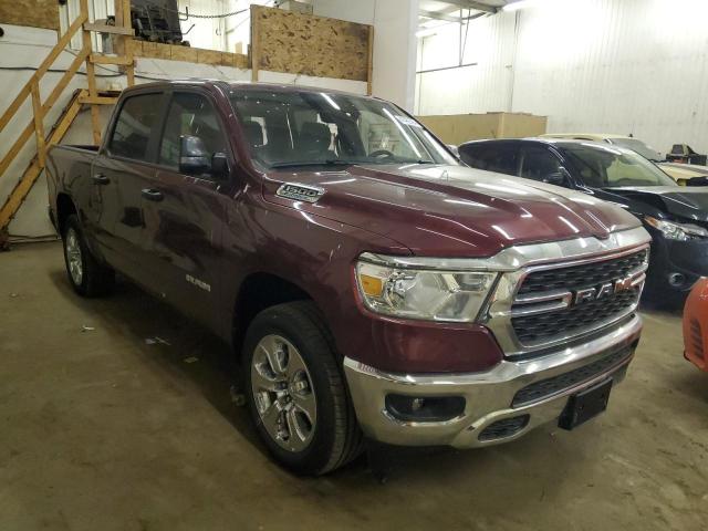 1C6RRFFG3PN571295 - 2023 RAM 1500 BIG HORN/LONE STAR BURGUNDY photo 4