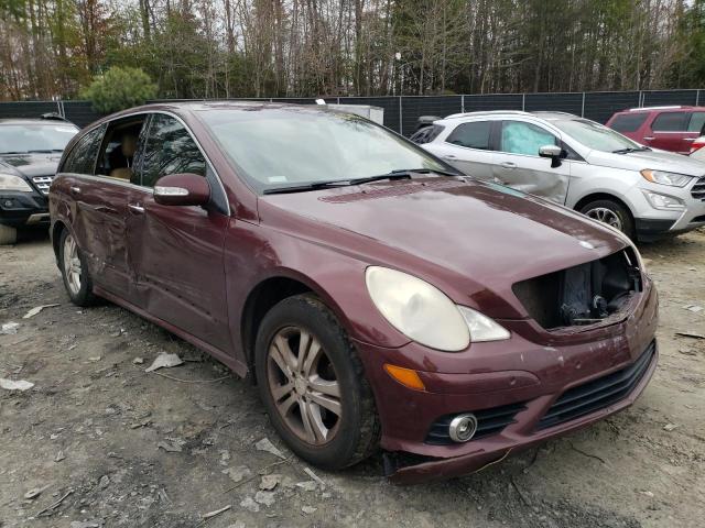 4JGCB65E58A069086 - 2008 MERCEDES-BENZ R 350 BURGUNDY photo 4