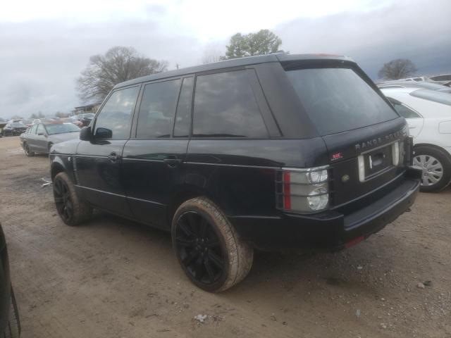 SALMF15408A297691 - 2008 LAND ROVER RANGE ROVE HSE BLACK photo 2
