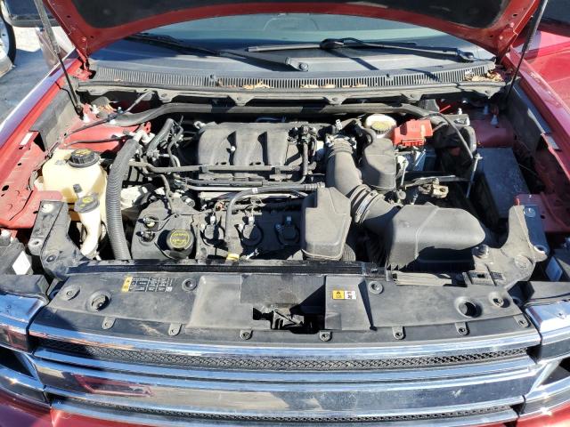 2FMGK5C84JBA08444 - 2018 FORD FLEX SEL MAROON photo 12