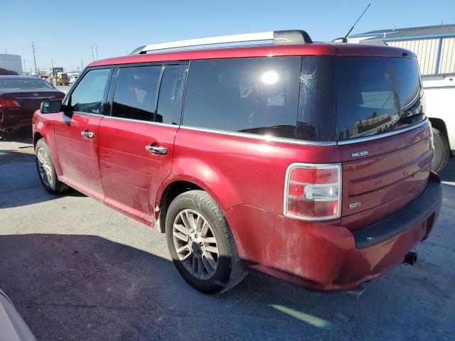 2FMGK5C84JBA08444 - 2018 FORD FLEX SEL MAROON photo 2