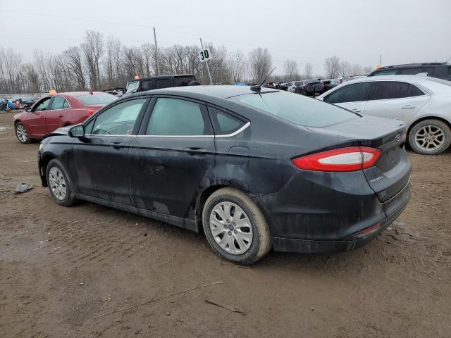 3FA6P0G72ER294992 - 2014 FORD FUSION S BLACK photo 2