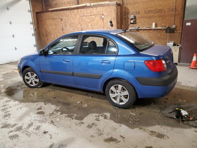 KNADE223596515248 - 2009 KIA RIO BASE BLUE photo 2