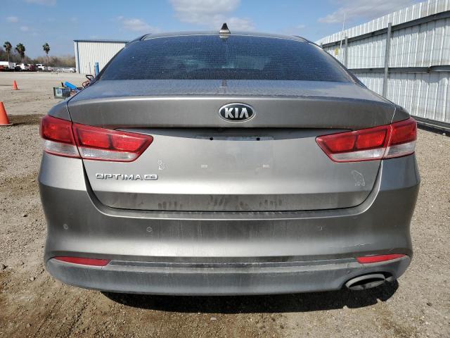 5XXGT4L31GG082073 - 2016 KIA OPTIMA LX SILVER photo 6