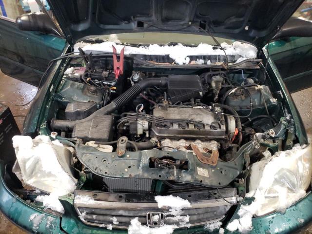 2HGEJ6616YH557817 - 2000 HONDA CIVIC BASE GREEN photo 11