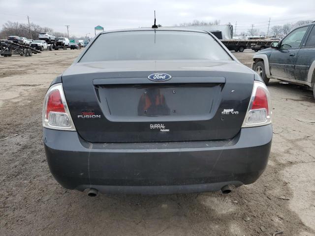 3FAHP07137R229043 - 2007 FORD FUSION SE BLACK photo 6