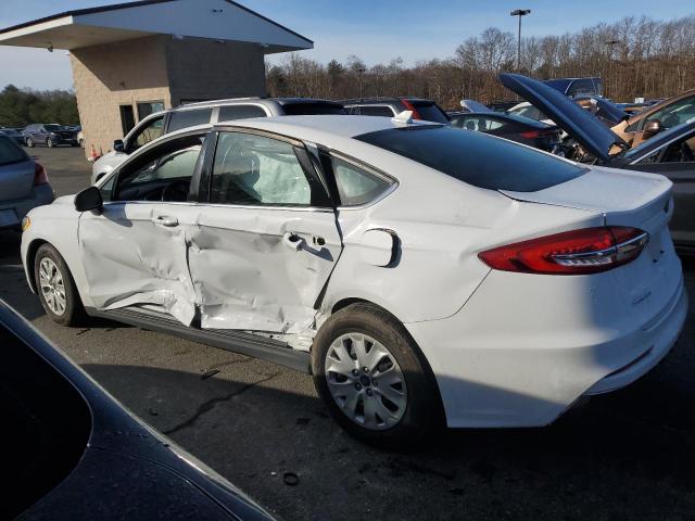 3FA6P0G74LR101917 - 2020 FORD FUSION S WHITE photo 2