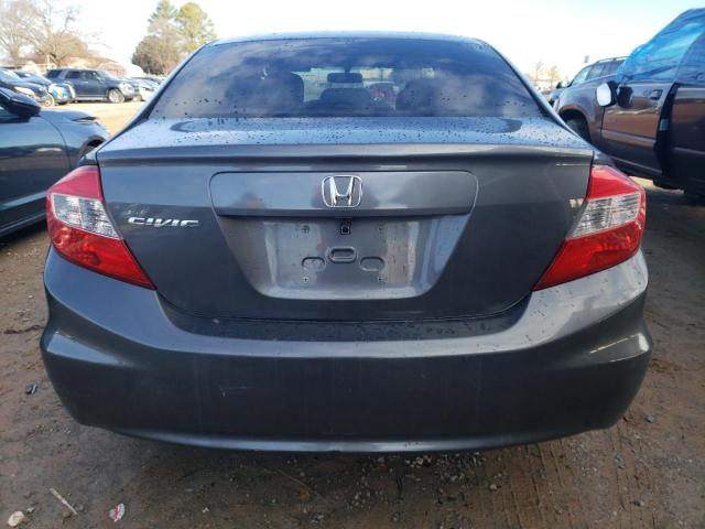 19XFB2F80CE082837 - 2012 HONDA CIVIC EX GRAY photo 6