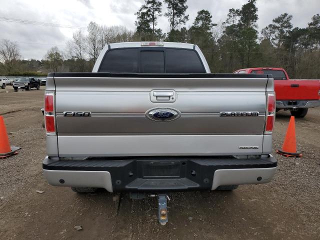 1FTFW1EF2BFD02367 - 2011 FORD F150 SUPER SILVER photo 6