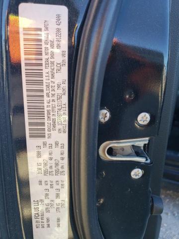 1C6RR6TT4LS117621 - 2020 RAM 1500 CLASS SLT შავი ფოტო 12