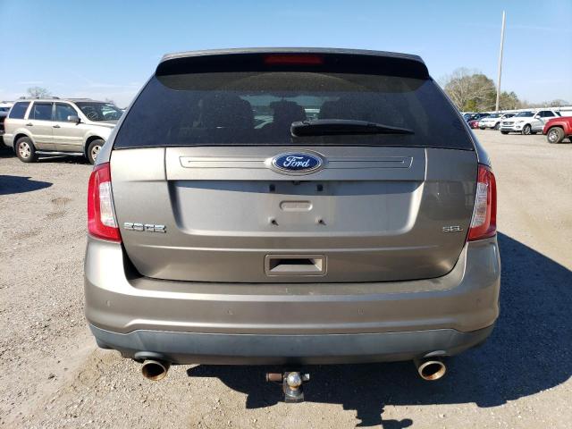 2FMDK3JC4DBA85477 - 2013 FORD EDGE SEL GRAY photo 6