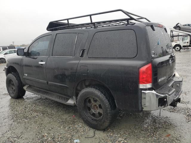 5N1AA08A76N721745 - 2006 NISSAN ARMADA SE BLACK photo 2