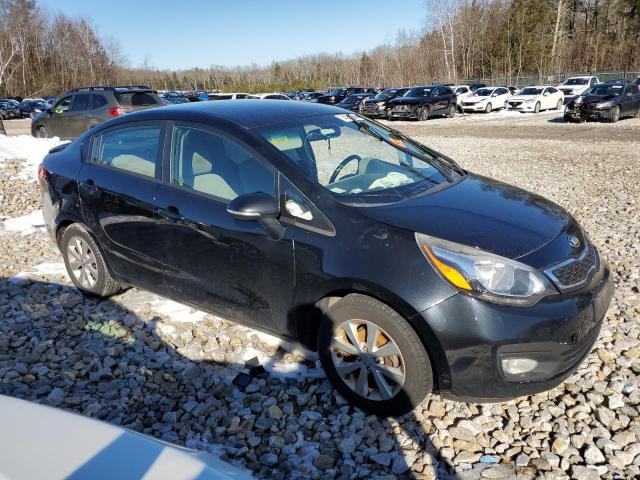 KNADN4A39F6463454 - 2015 KIA RIO EX BLACK photo 4