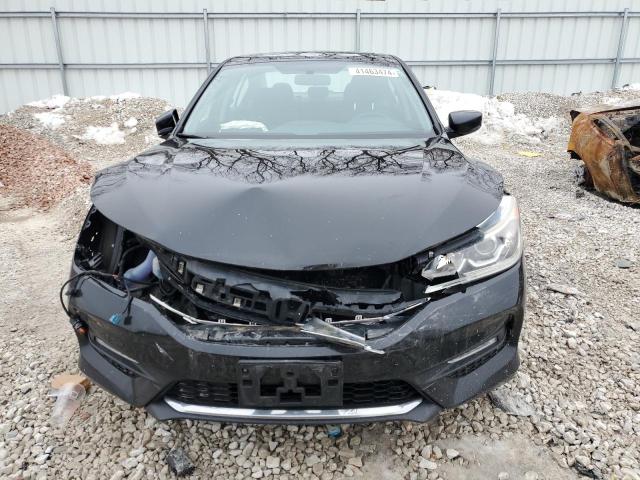 1HGCR2F78GA014110 - 2016 HONDA ACCORD EX BLACK photo 5