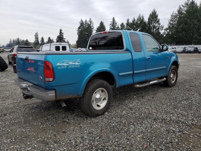 2FTZX18W1WCA36718 - 1998 FORD F150 TEAL photo 3