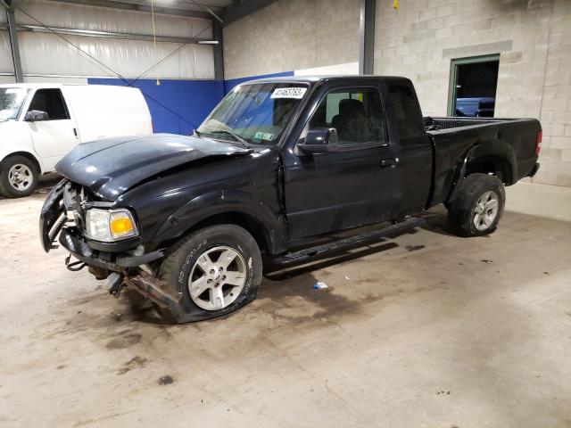 1FTZR45E56PA46996 - 2006 FORD RANGER SUPER CAB BLACK photo 1