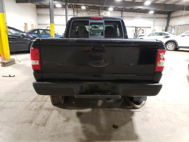 1FTZR45E56PA46996 - 2006 FORD RANGER SUPER CAB BLACK photo 6