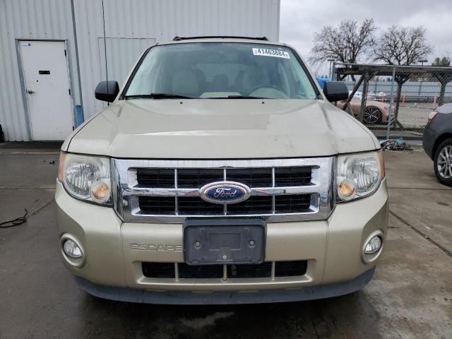 1FMCU0D78CKB13000 - 2012 FORD ESCAPE XLT GOLD photo 5