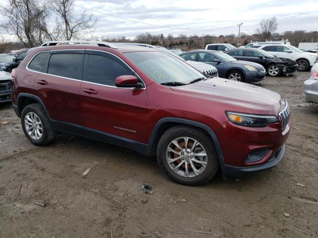 1C4PJMCX6KD450968 - 2019 JEEP CHEROKEE LATITUDE BURGUNDY photo 4