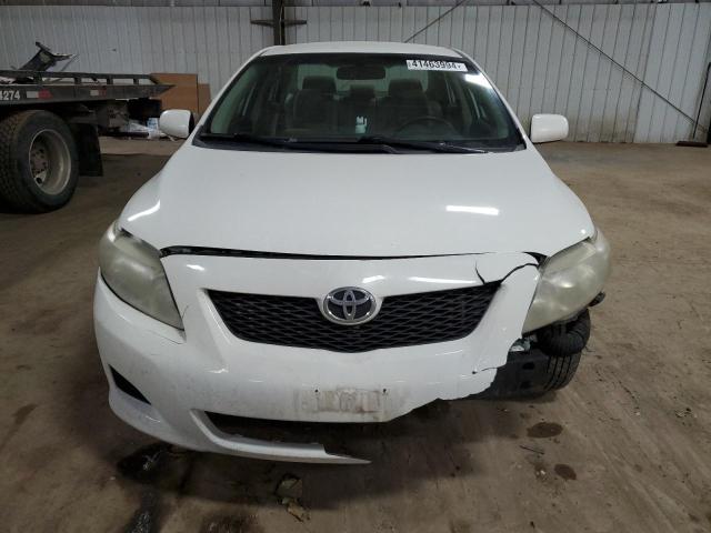 JTDBU4EE6AJ087830 - 2010 TOYOTA COROLLA BASE WHITE photo 5