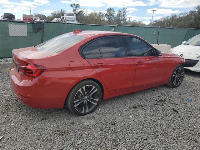 WBA8D9C56JEM32919 - 2018 BMW 330 XI RED photo 3