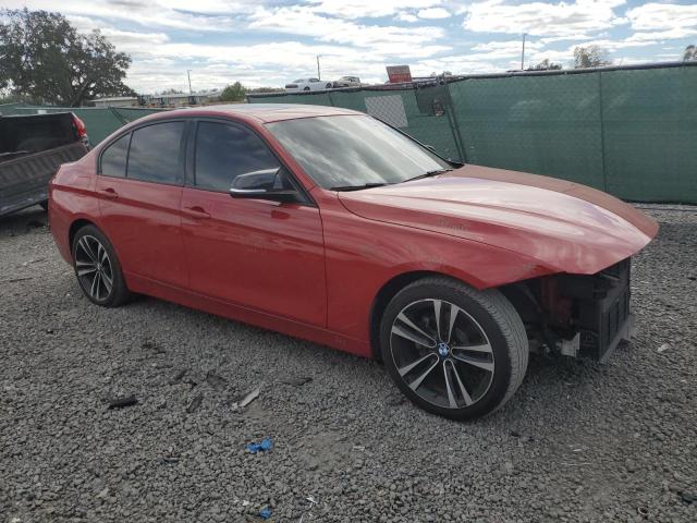 WBA8D9C56JEM32919 - 2018 BMW 330 XI RED photo 4