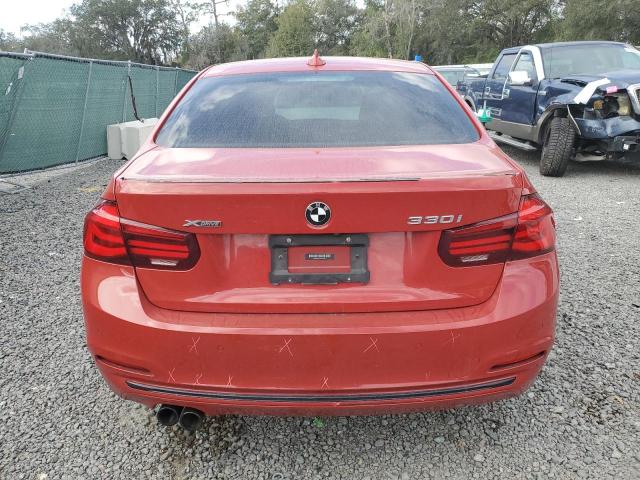 WBA8D9C56JEM32919 - 2018 BMW 330 XI RED photo 6