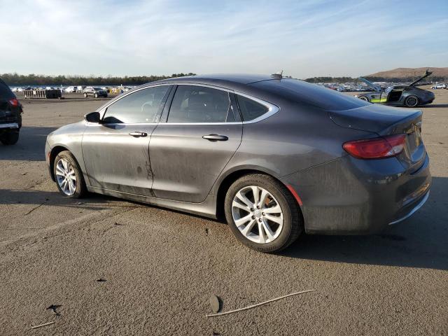 1C3CCCAB0GN142470 - 2016 CHRYSLER 200 LIMITED GRAY photo 2