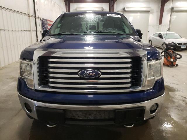 1FTFW1ET5BFB98964 - 2011 FORD F150 SUPERCREW BLUE photo 5