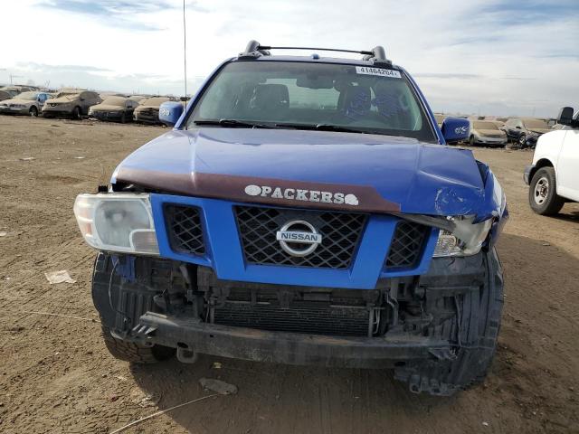 1N6AD0EV2CC442579 - 2012 NISSAN FRONTIER S BLUE photo 5