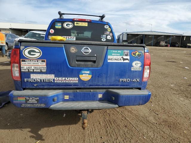 1N6AD0EV2CC442579 - 2012 NISSAN FRONTIER S BLUE photo 6