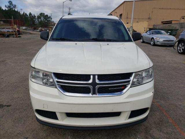 3C4PDCAB0HT622312 - 2017 DODGE JOURNEY 4D SE WHITE photo 5