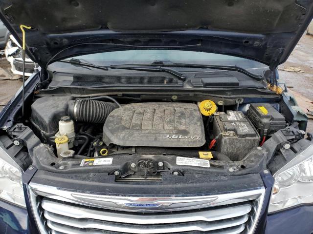 2C4RC1BG3GR268023 - 2016 CHRYSLER TOWN & COU TOURING ლურჯი ფოტო 12