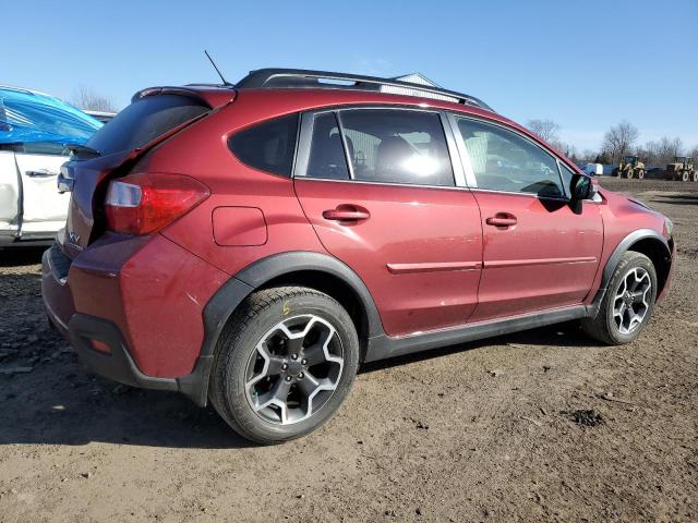 JF2GPASC0F8267285 - 2015 SUBARU XV CROSSTR SPORT LIMITED MAROON photo 3